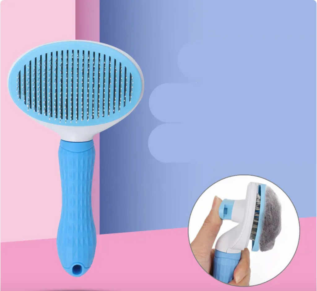Pet Hair Removal Comb – Painless Grooming for Dogs & Cats