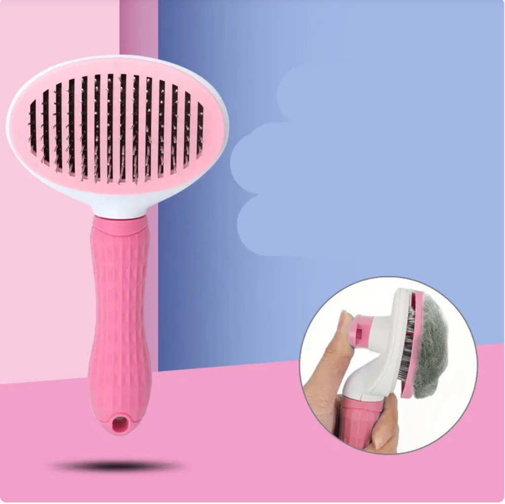Pet Hair Removal Comb – Painless Grooming for Dogs & Cats