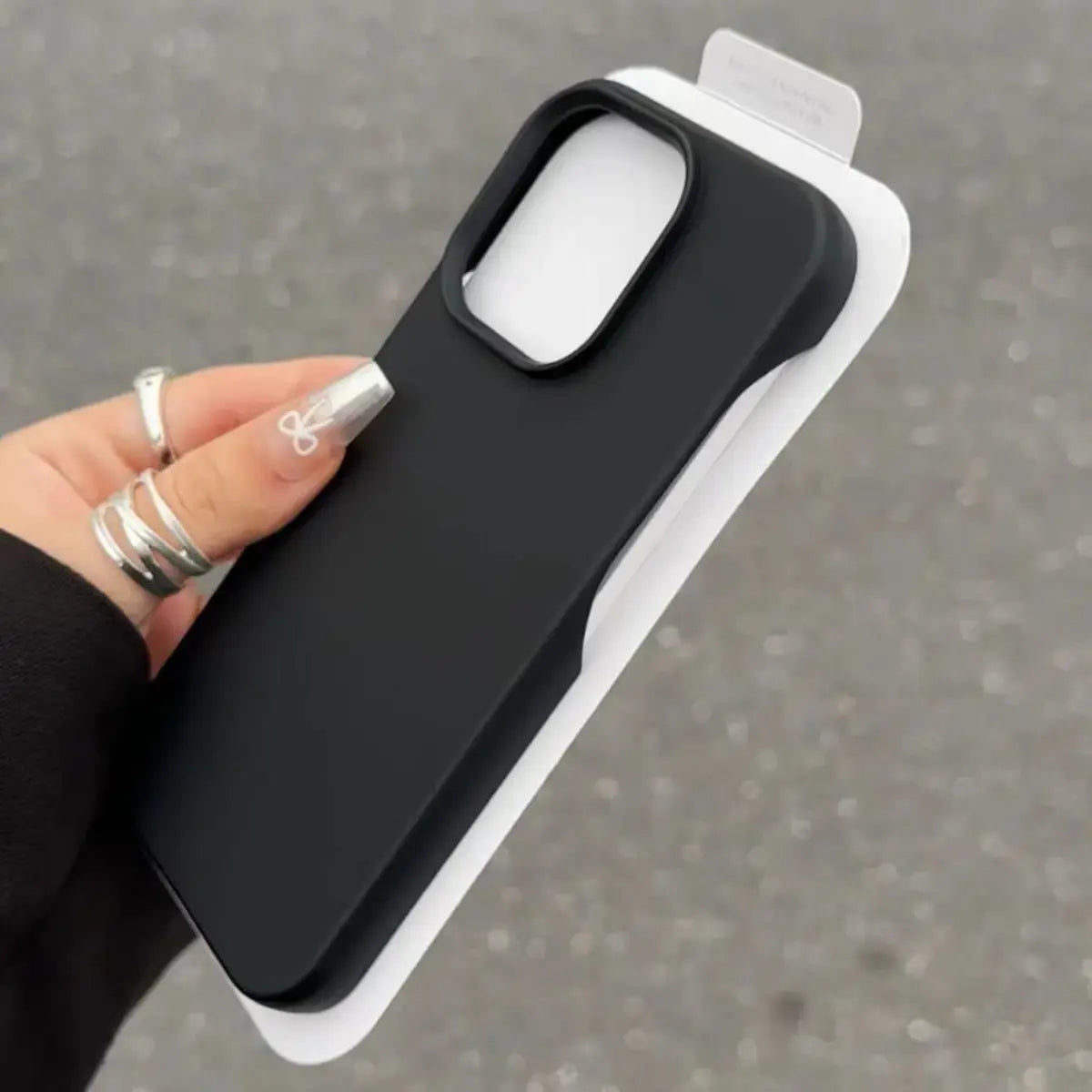 Half-Pack Graphite Phone Case – Slim Matte Protective Cover