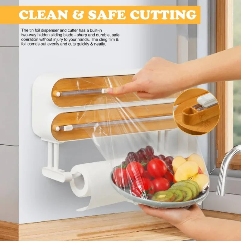 WrapEase™ Wall-Mount Wrap & Foil Dispenser