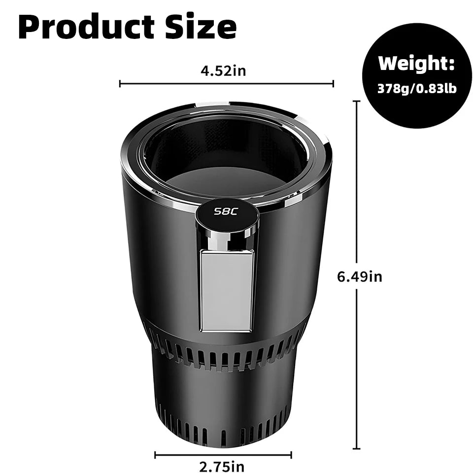 DriveTemp™ Car Cup Warmer & Cooler