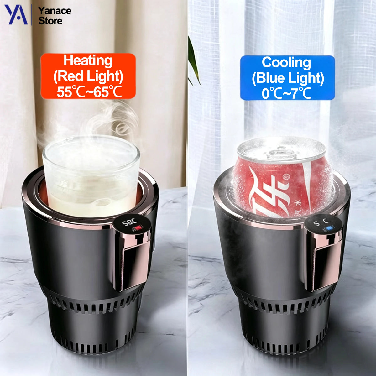 DriveTemp™ Car Cup Warmer & Cooler