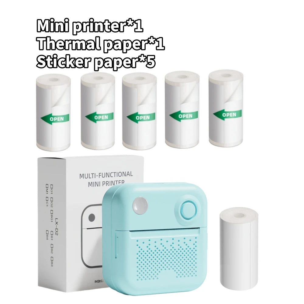 LabelPop™ Mini Thermal Sticker & Photo Printer