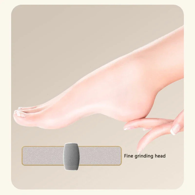 SmoothStep™ Rechargeable Foot File with 2 Grinding Heads