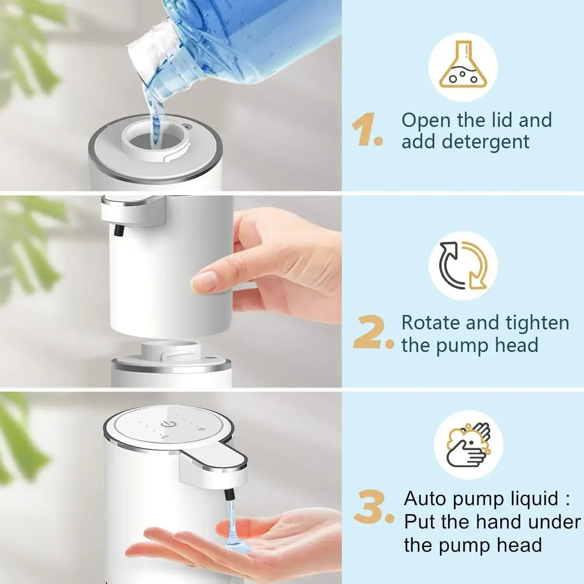 PureFlow™ Touchless Rechargeable Soap Dispenser