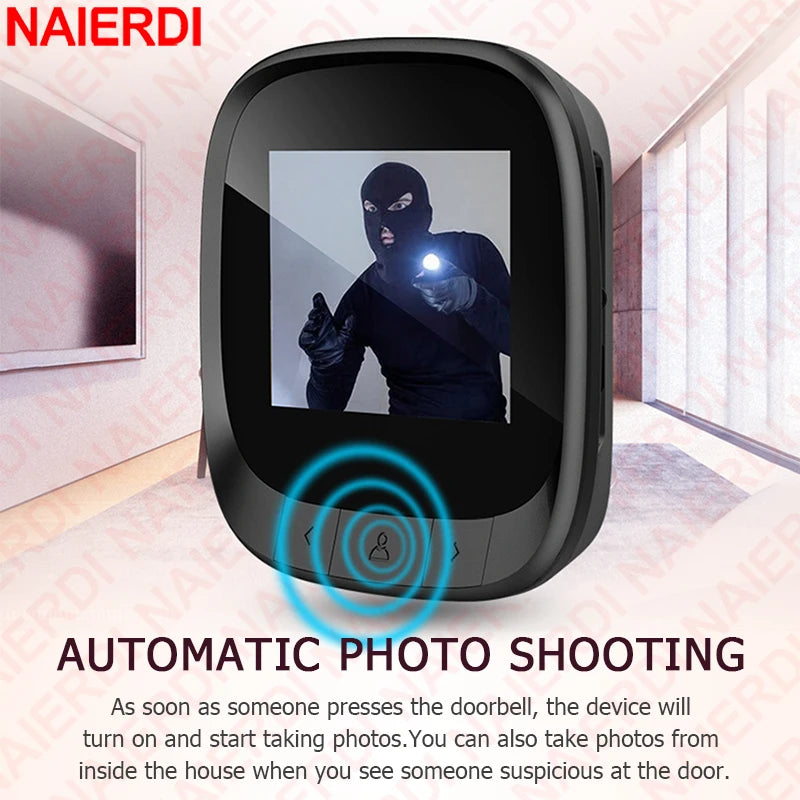 DoorView™ Smart Peephole Doorbell