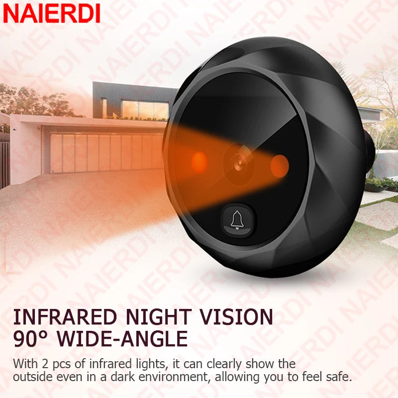DoorView™ Smart Peephole Doorbell