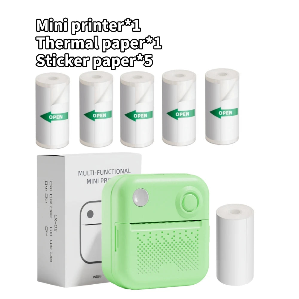 LabelPop™ Mini Thermal Sticker & Photo Printer