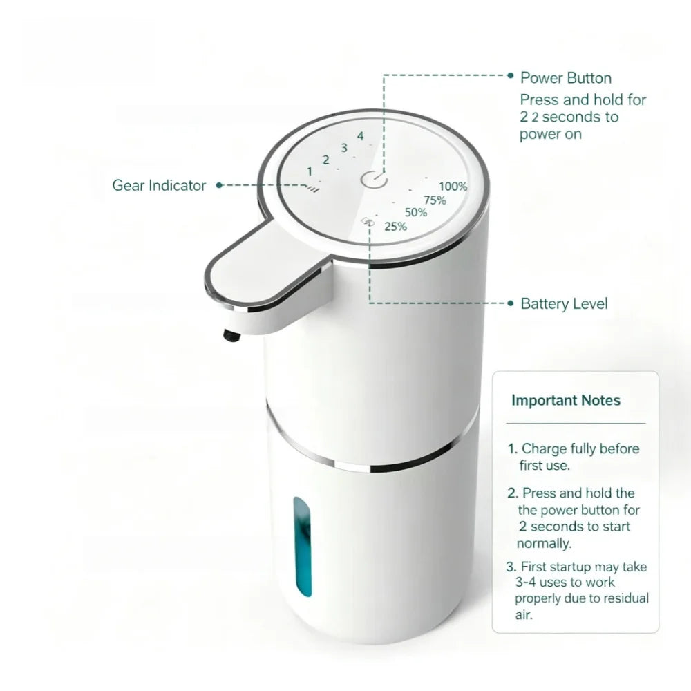PureFlow™ Touchless Rechargeable Soap Dispenser