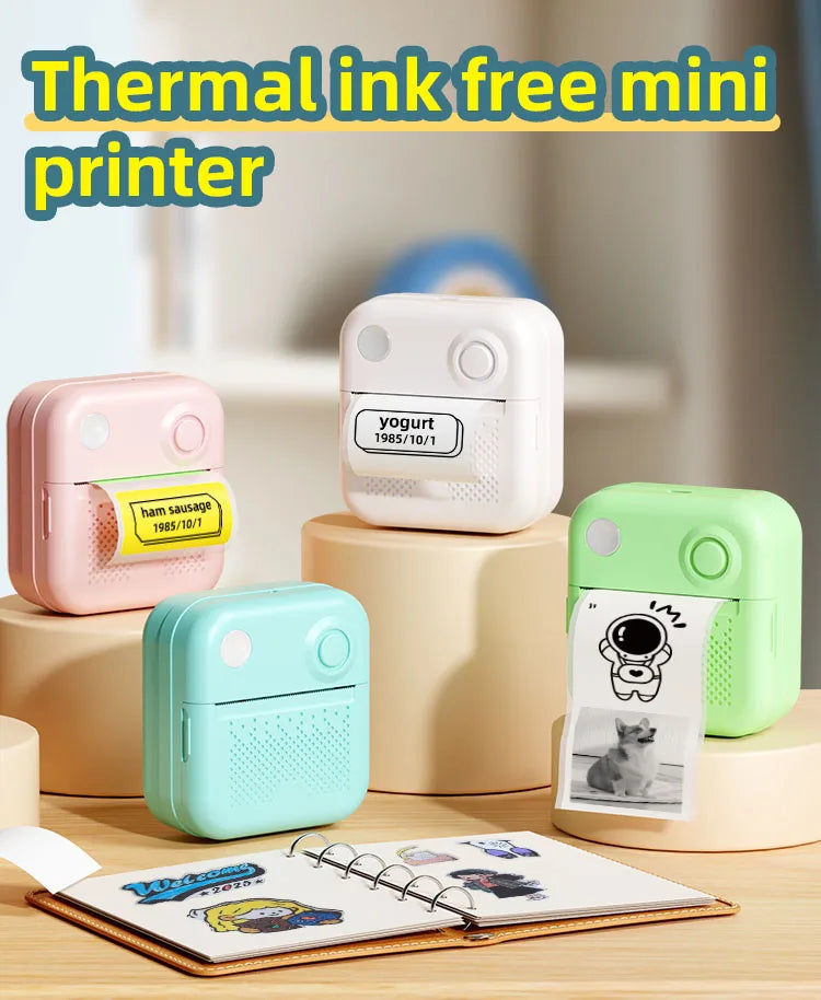 LabelPop™ Mini Thermal Sticker & Photo Printer