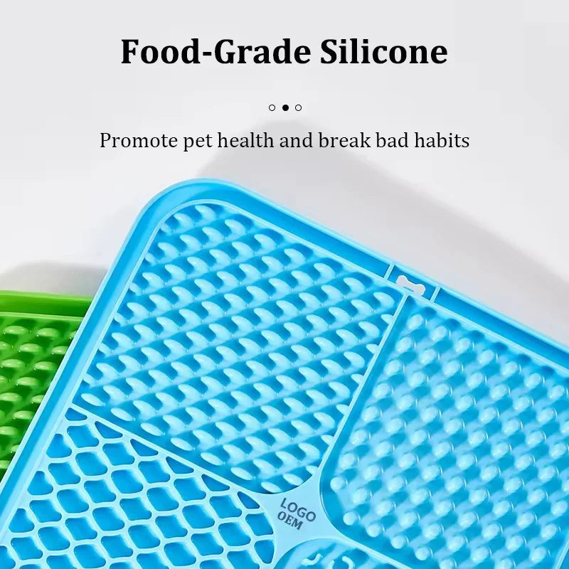 SlowDine™ Dog Lick Mat | Single & 5-Pack