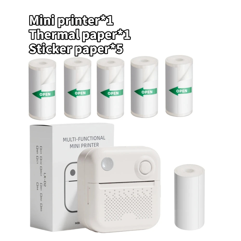 LabelPop™ Mini Thermal Sticker & Photo Printer
