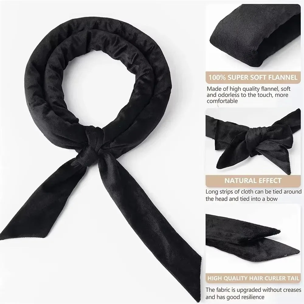 SilkWave™ Heatless Curler Headband – Overnight Curls | 4 Colors