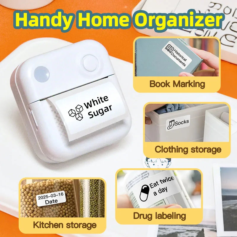 LabelPop™ Mini Thermal Sticker & Photo Printer