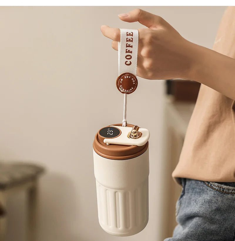 TemSip™ Temperature Display Thermos Flask