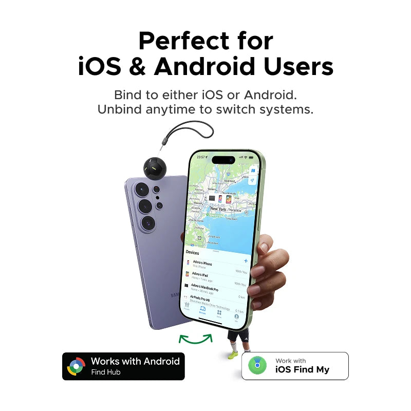 KickFind™ Soccer-Style Bluetooth Tracker
