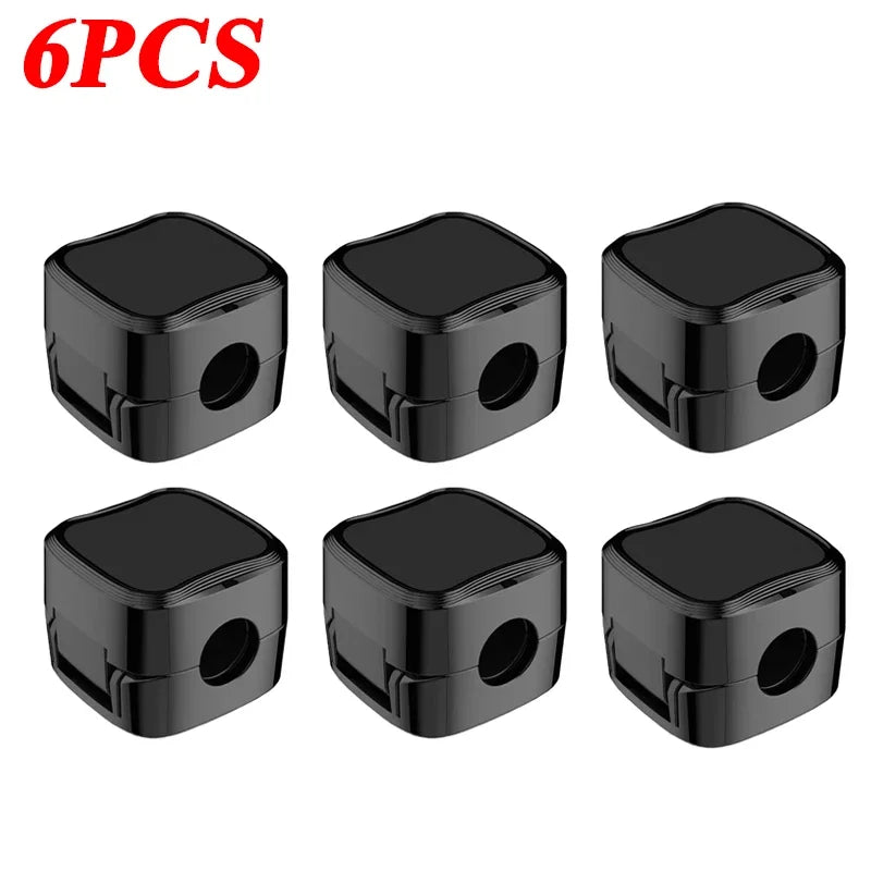 SnapClip™ Magnetic Cable Clip Organizer – Adhesive Desk Wire Holder (1 or 6-Pack)