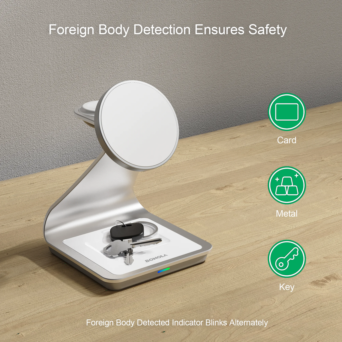 MagDock™ 3-in-1 Magnetic Wireless Charging Station