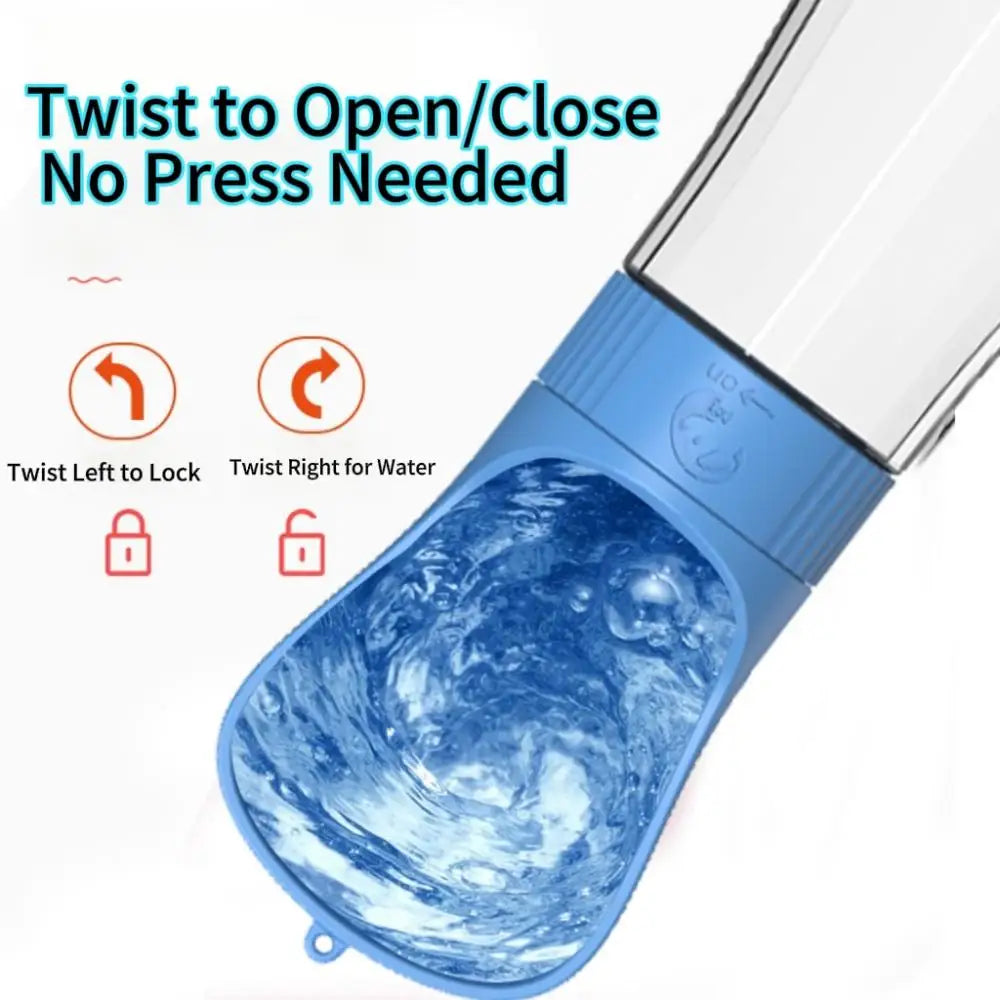 PawSip™ Portable Pet Water Bottle | Water & Food Options