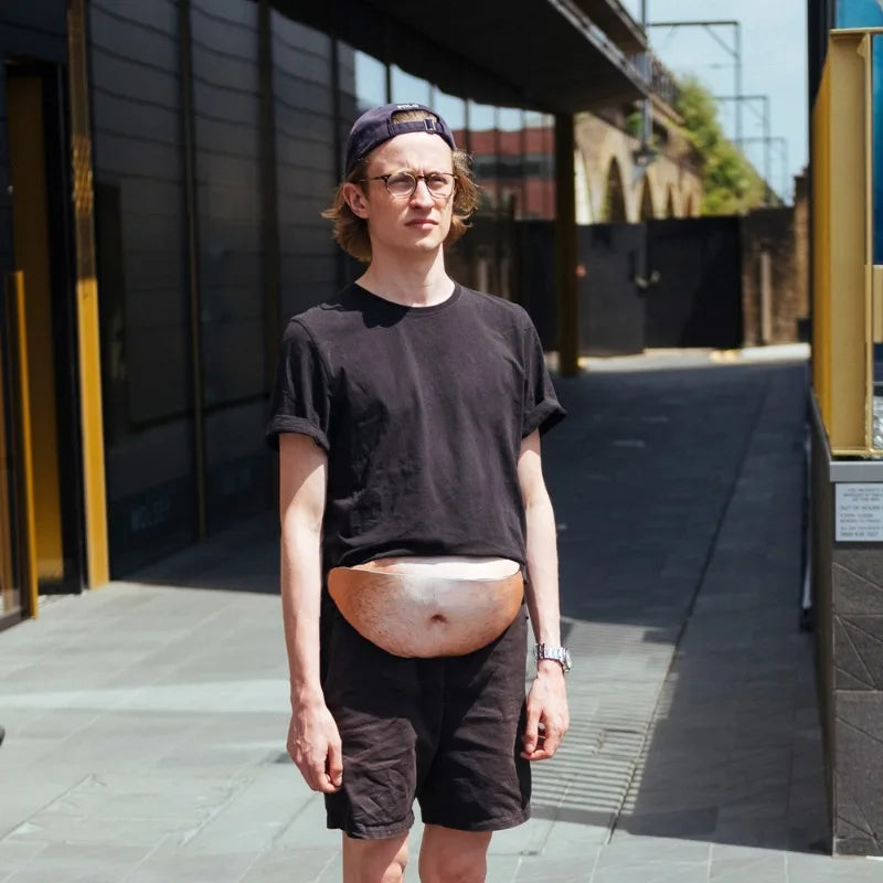 BellyHide™ Novelty Belly Waist Bag