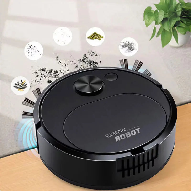 SweepMate™ 3-in-1 Mini Robot Vacuum