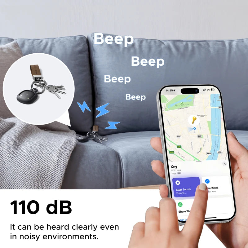 KeyNest™ Mini Bluetooth Tracker for Keys & Bags