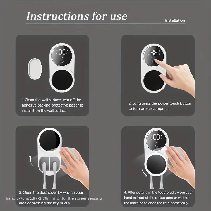 BrushGuard™ UV Toothbrush Sanitizer