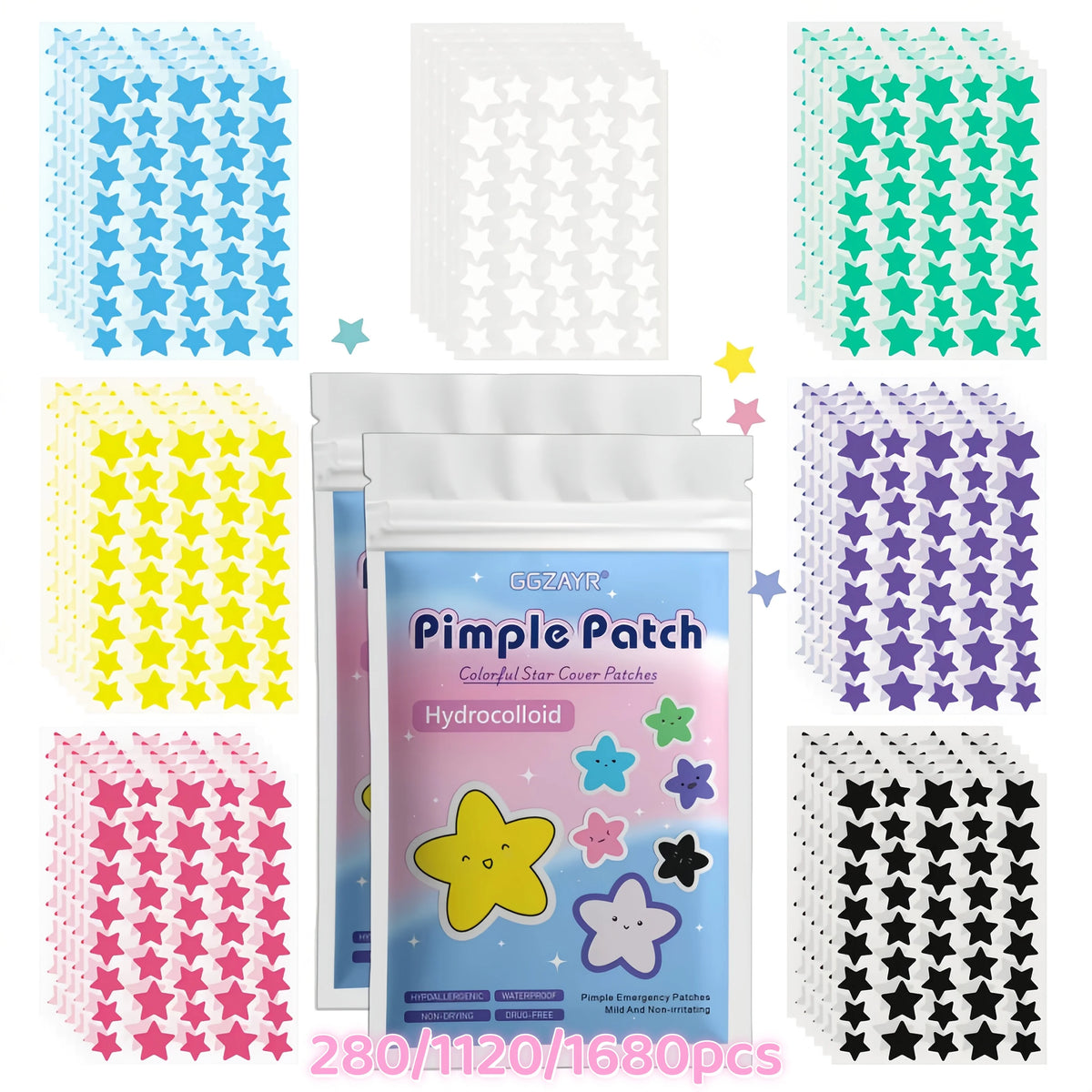 ClearSkin™ Star Pimple Patches