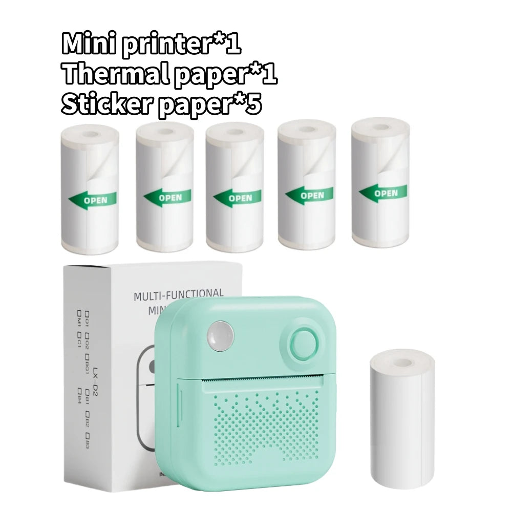 LabelPop™ Mini Thermal Sticker & Photo Printer