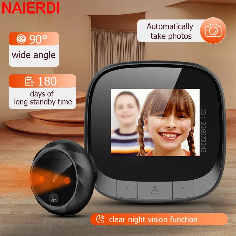 DoorView™ Smart Peephole Doorbell