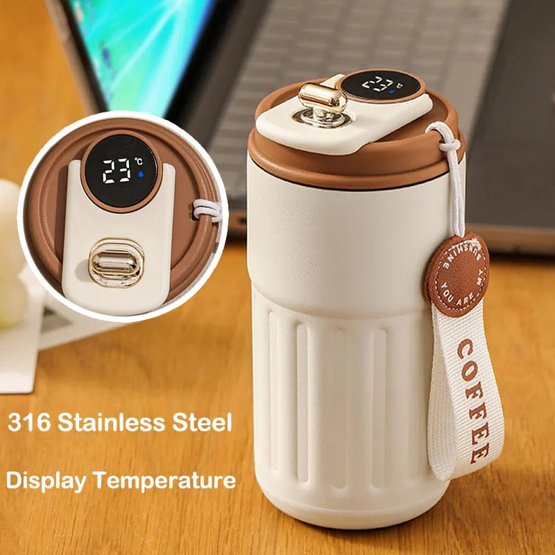 TemSip™ Temperature Display Thermos Flask