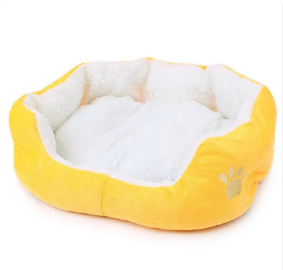 Cozy Lamb Cashmere Pet Bed – Soft & Warm Kennel for Dogs & Cats