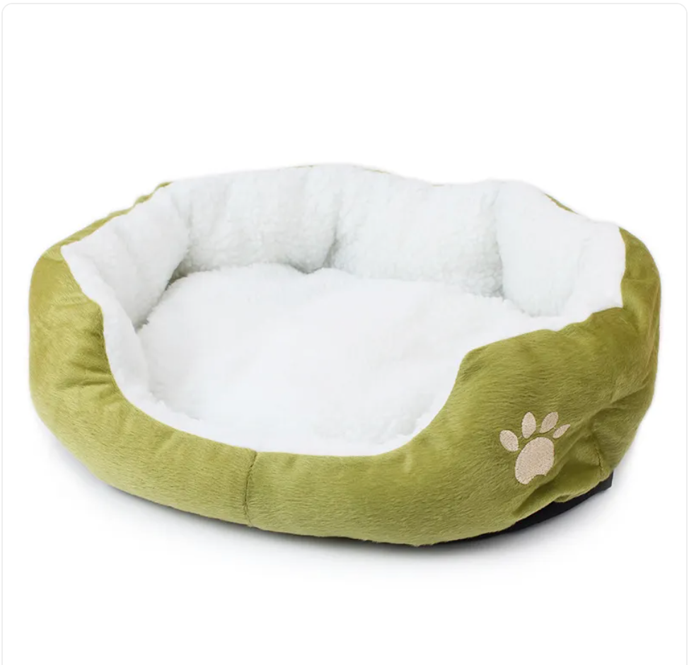 Cozy Lamb Cashmere Pet Bed – Soft & Warm Kennel for Dogs & Cats