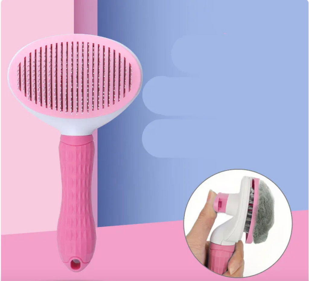 Pet Hair Removal Comb – Painless Grooming for Dogs & Cats