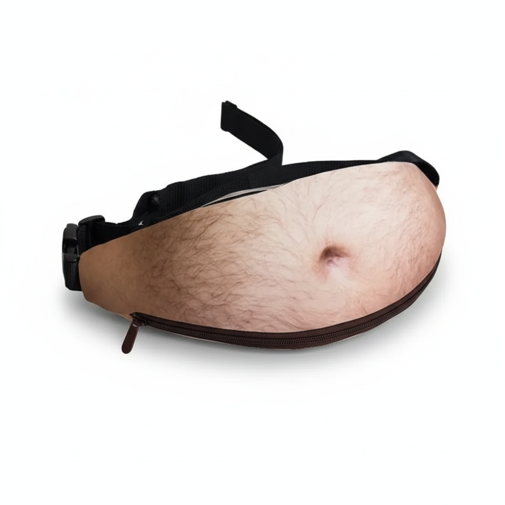 Fake Belly Fanny Pack