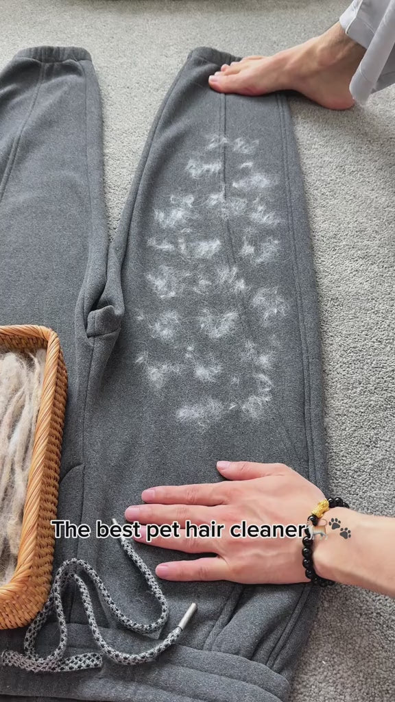 SIHI Pet Hair Remover Glove, Electrostatic Lint Mitt for Cats & Dogs